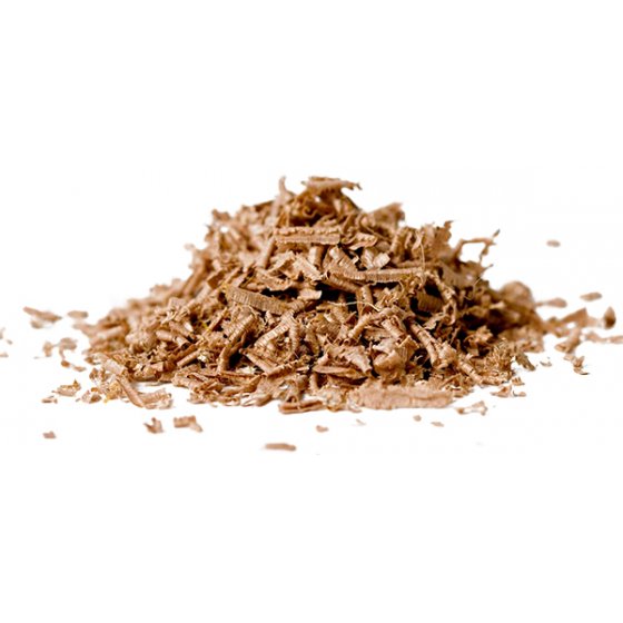 Chocolate scented wood chips