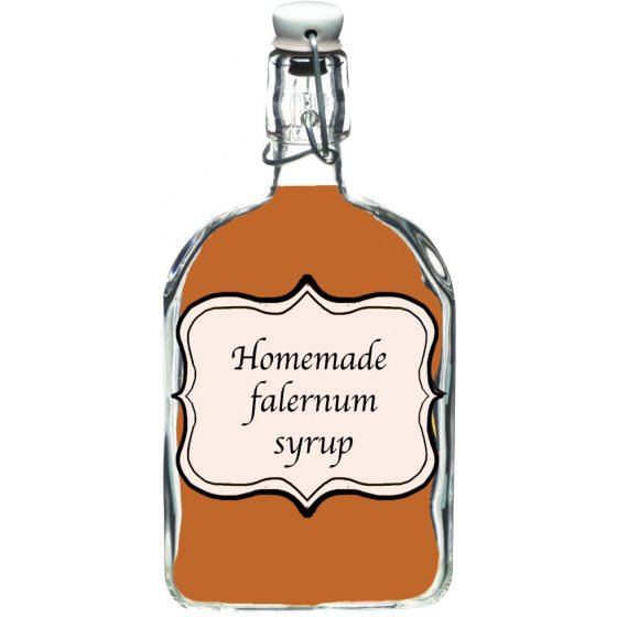 Homemade falernum syrup