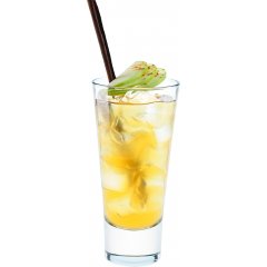 Whiskey and apple juice