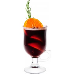 Vino caliente con romero