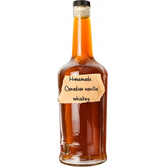Selbstgemachter vanille whiskey