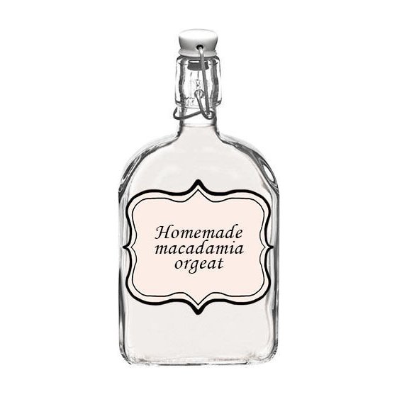Orgeat de macadamia maison