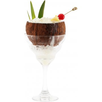 Piña colada en coco