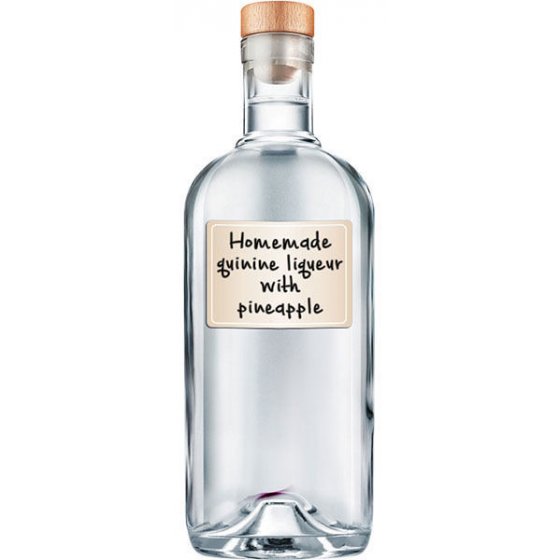 Liquore di china fatto in casa all'ananas