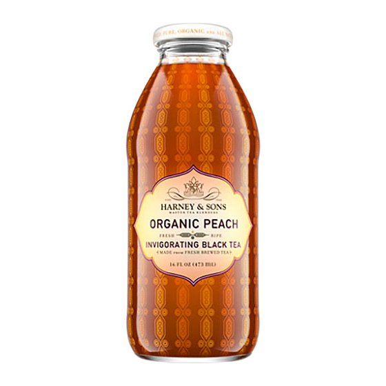 Thé glacé à la pêche