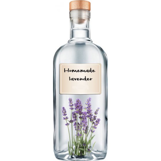 Gin à la lavande maison