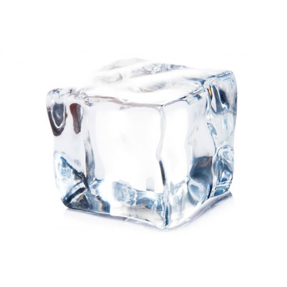 Лед в кубиках