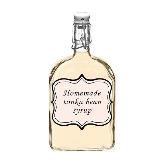 Sirop de fève tonka maison