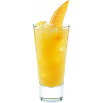 Rum with orange juice