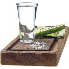 Silberner Tequila mit Gurke