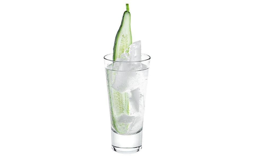 Gin tonic con pepino receta